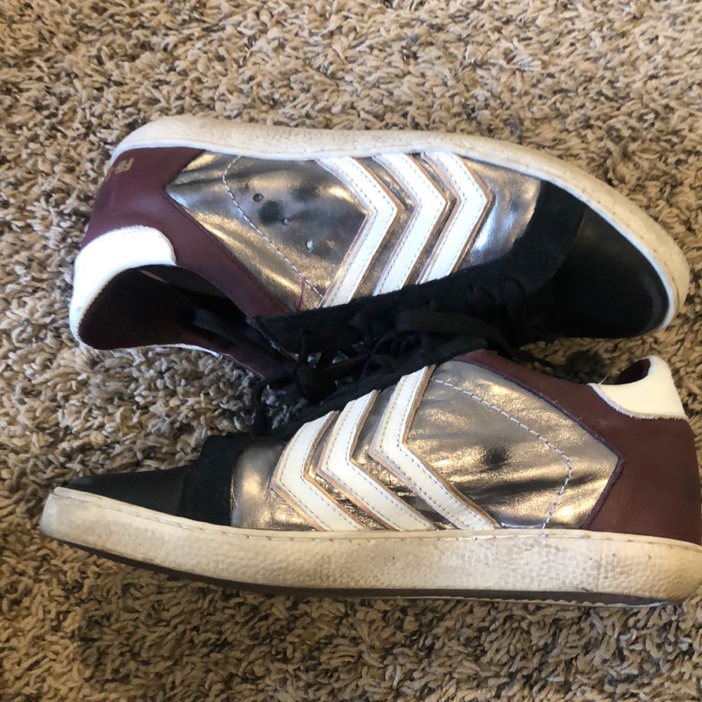 Freebird tennis shoes.